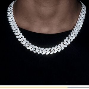 Curved cuban chain 13mm   MEN'S